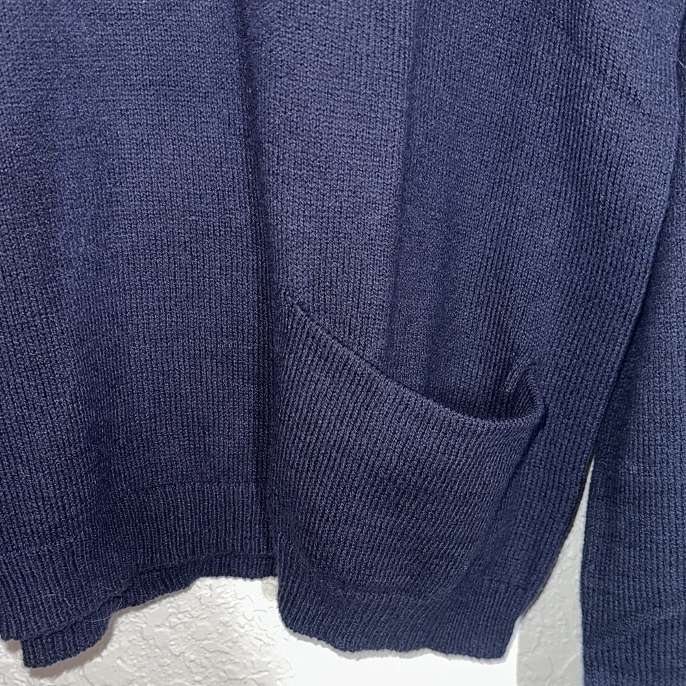 GAP Dark Blue Cashmere Blend Sweater - Picture 4 of 4